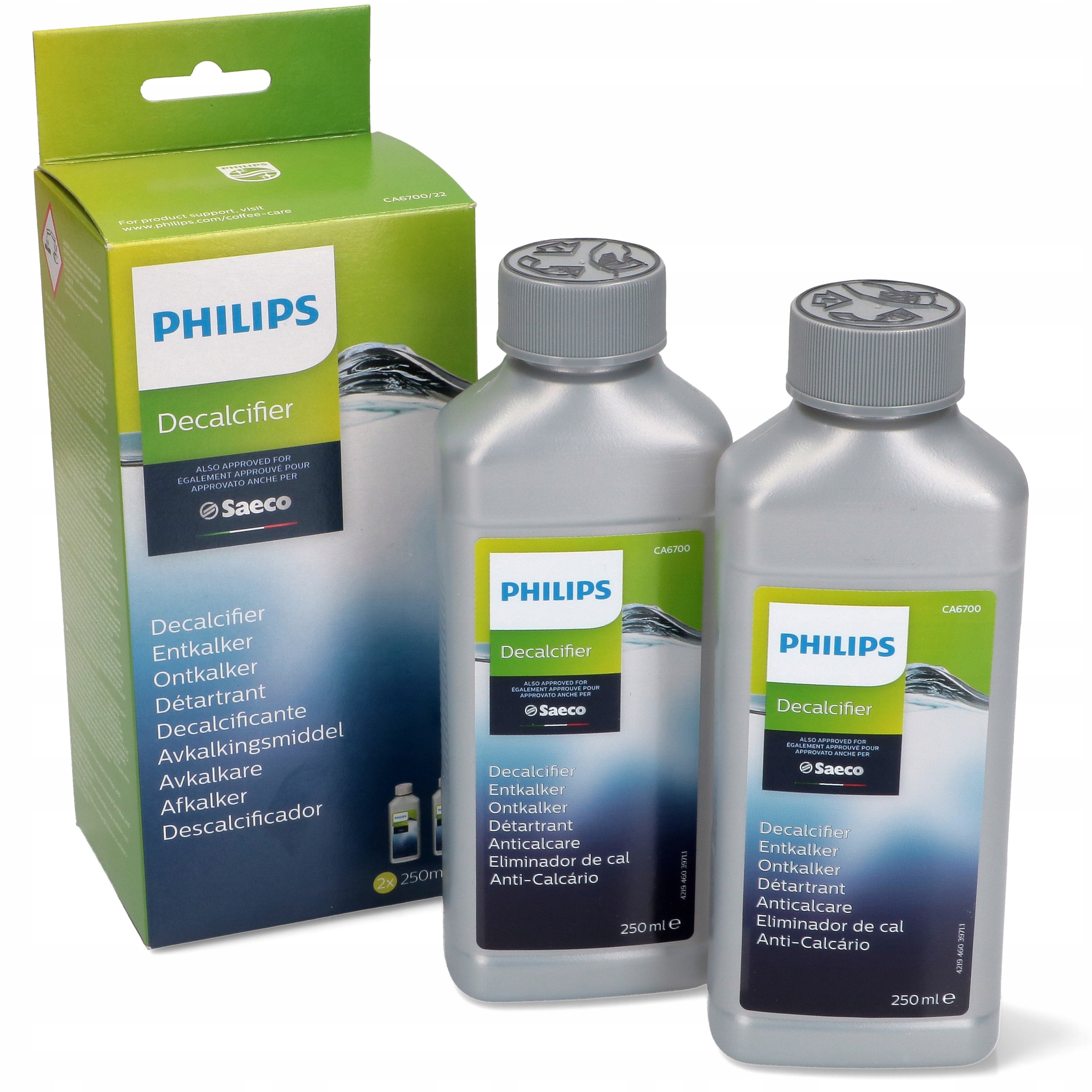 Фото - Профілактика побутової техніки SAECO Odkamieniacz ekspresu Philips  CA6700 2x250ml Philips Lattego 500ml 