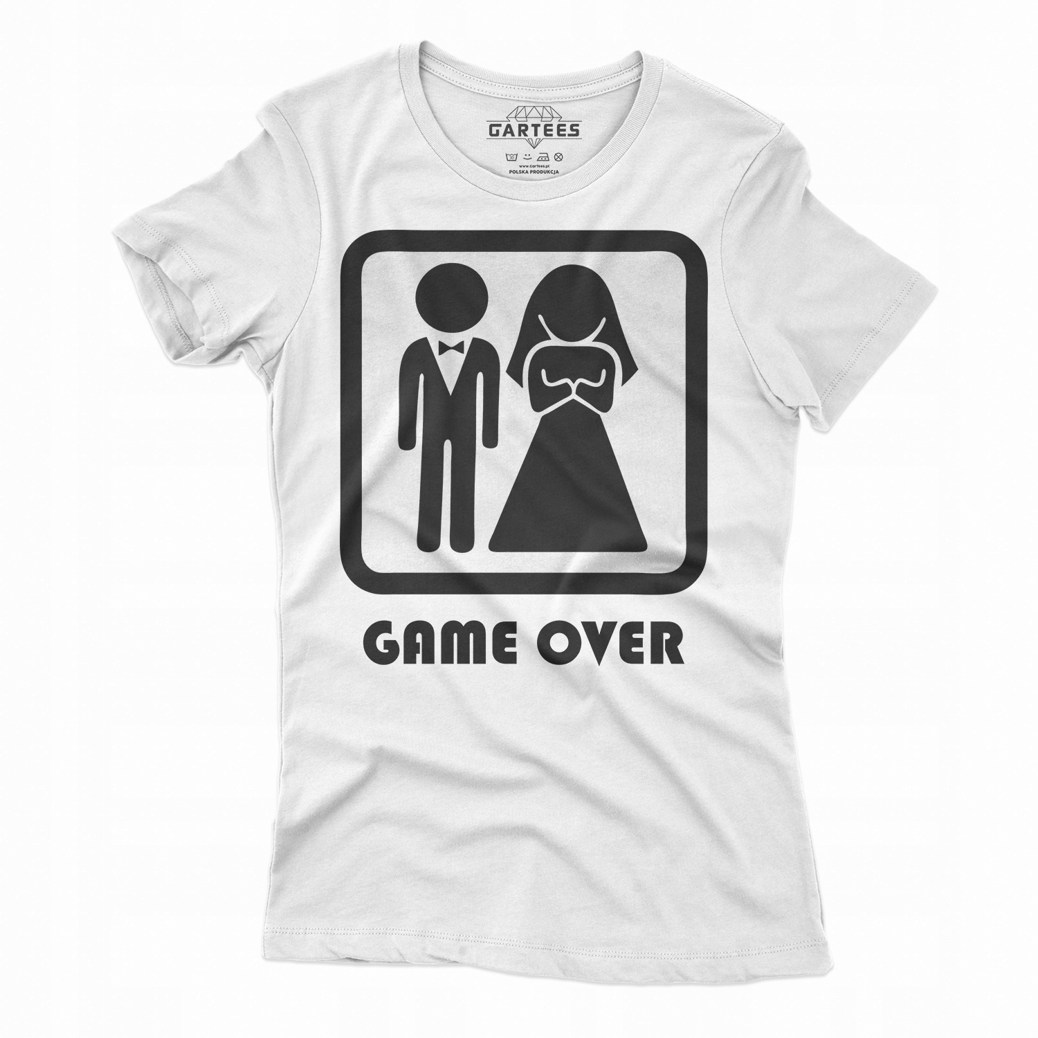 

Koszulka Damska Tshirt Game Over Panieński