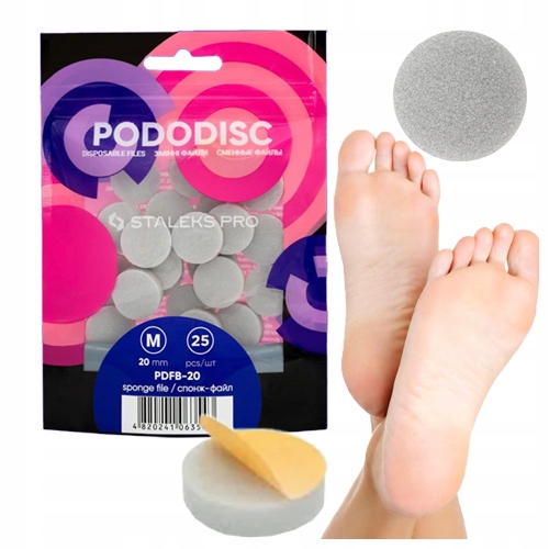 

Pododisc Staleks Pro nakładki polerka na gąbce M