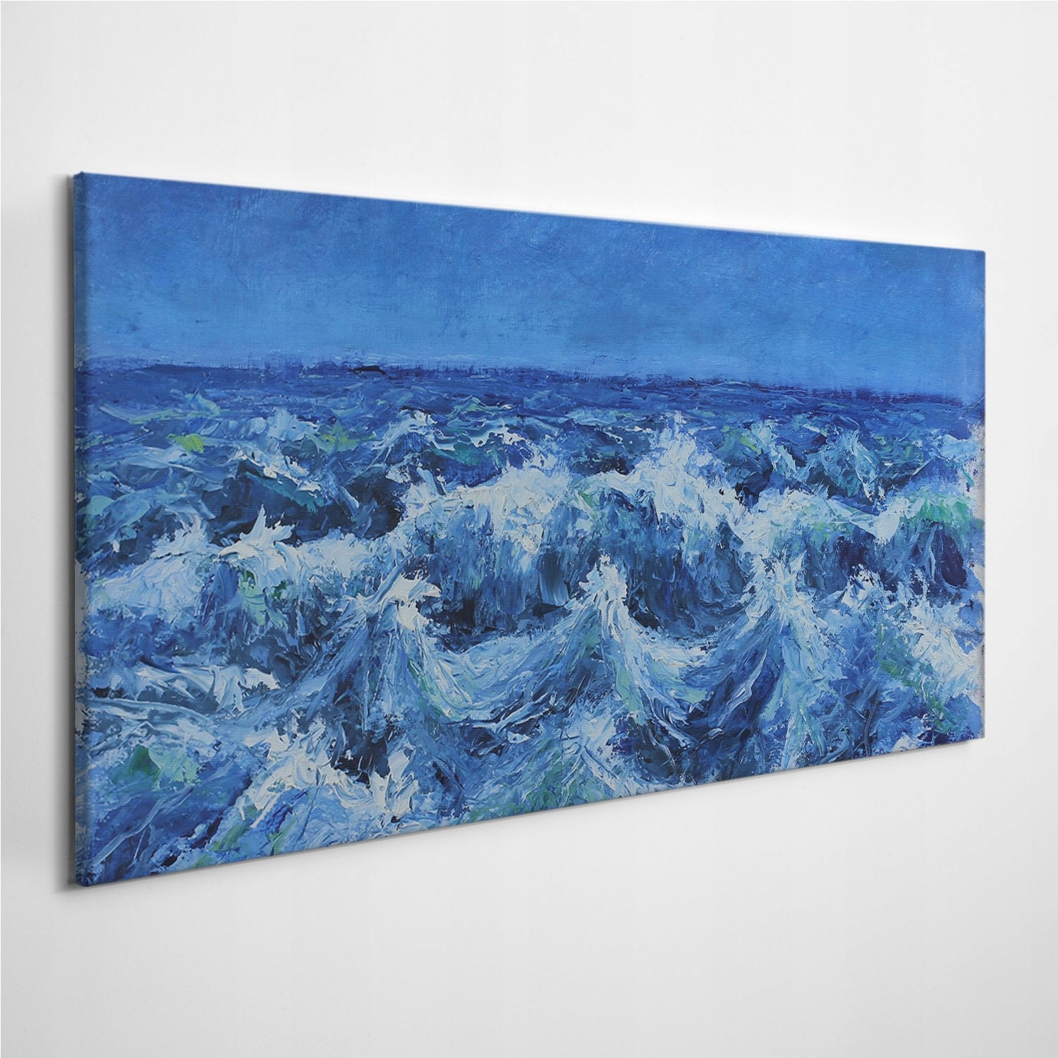 

Foto-obraz na płótnie Wielkie Fale Sztorm 120x60