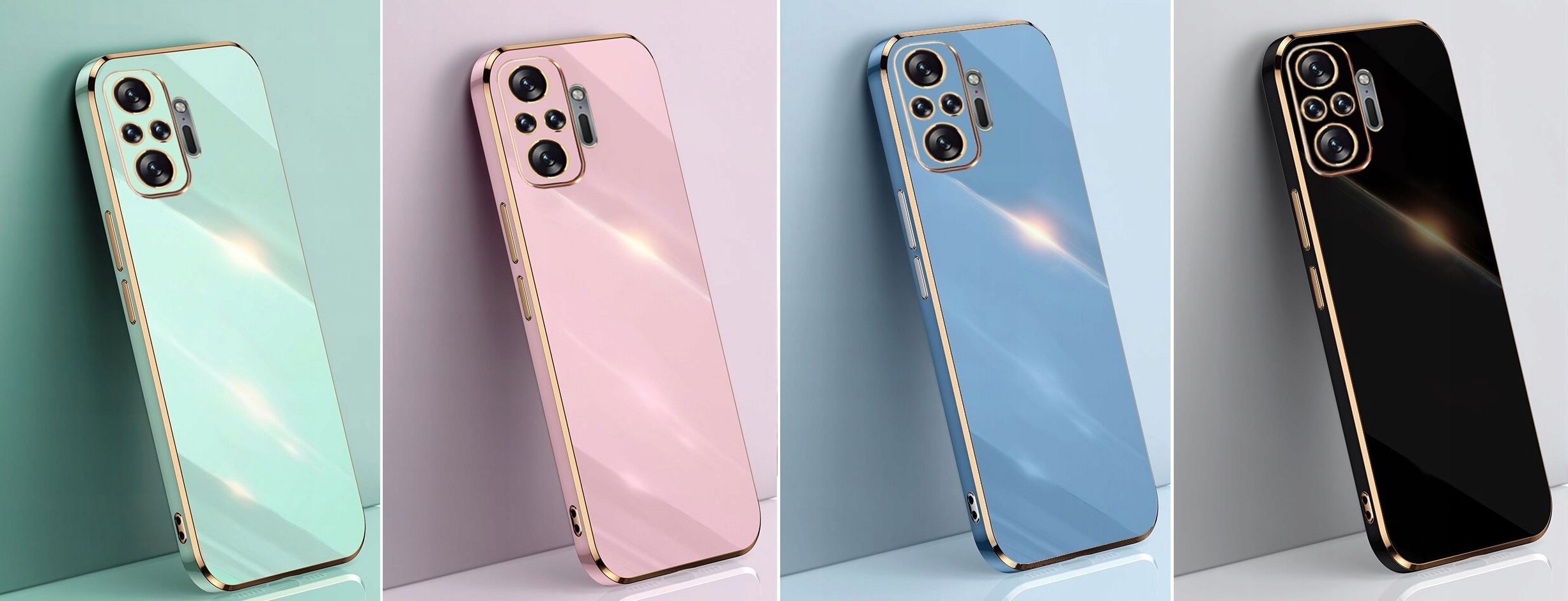 ETUI OBUDOWA GLAMOUR DO XIAOMI REDMI NOTE 10 PRO Materiał tworzywo sztuczne