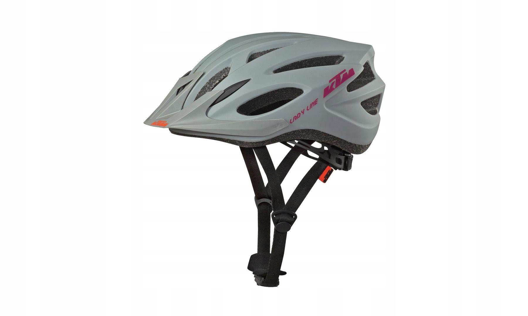 KASK ROWEROWY KTM LL SZARY MATT 54-58