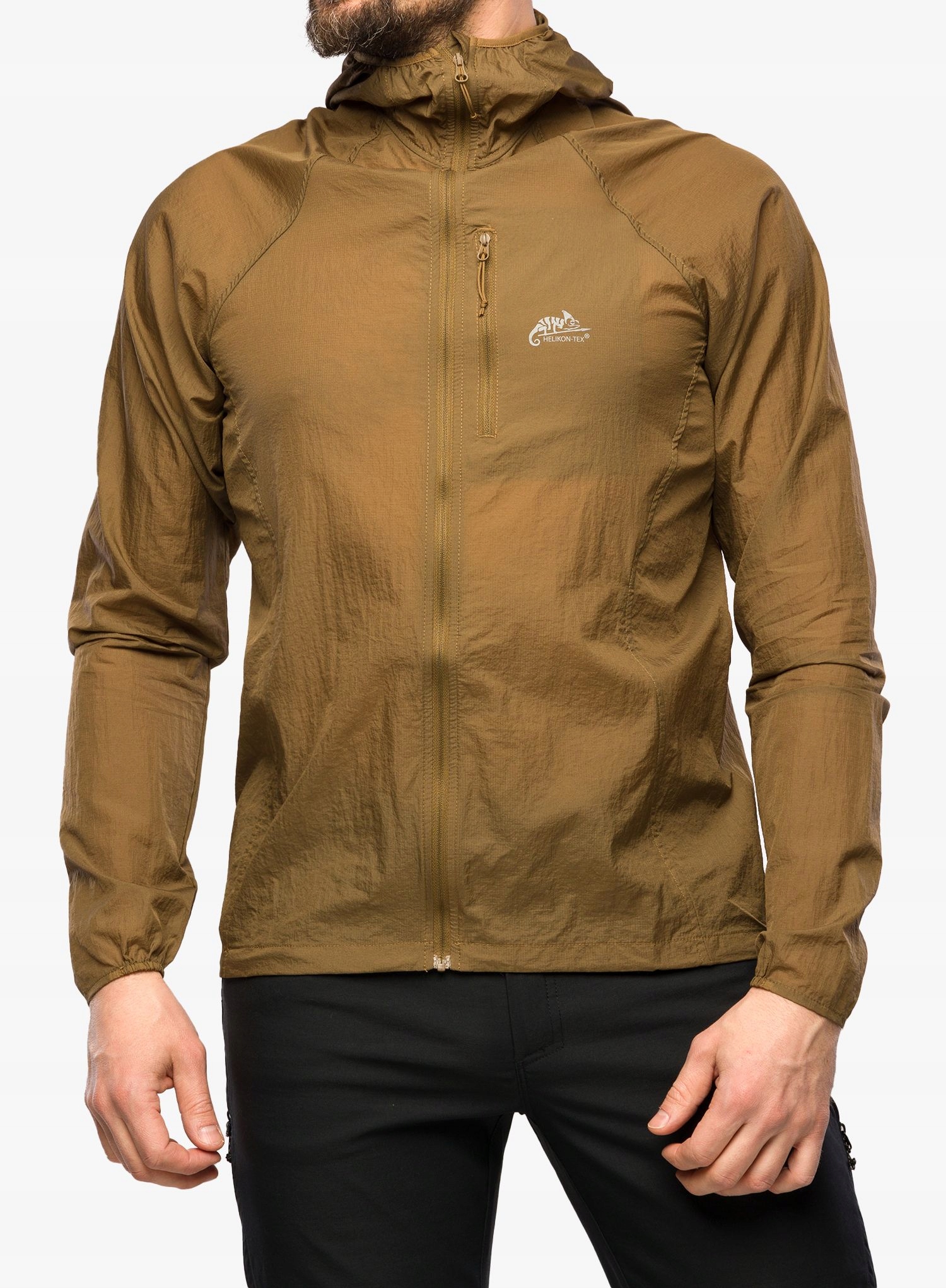 Protivětrná bunda Helikon-Tex Tramontane WindPack coyote XL