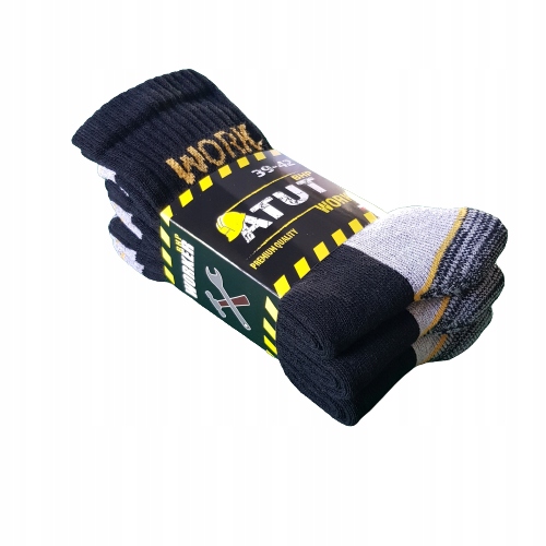 3 x SKARPETY ROBOCZE FROTA WORK MOCNE POLSKA 43-46 Model Worker