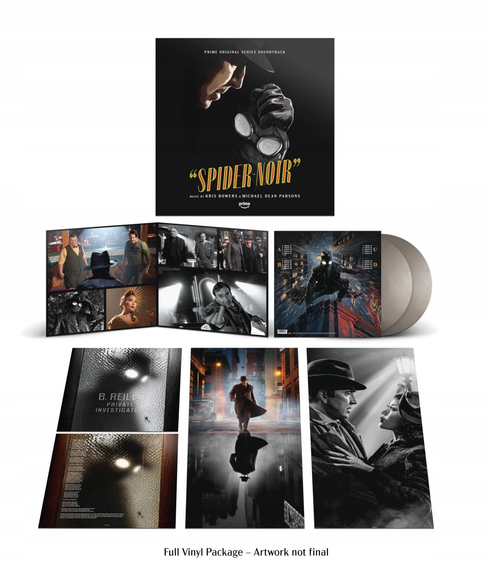 Kris Bowers & Michael Dean Parsons Spider-Noir 2LP 2xWINYL Ost Soundtack