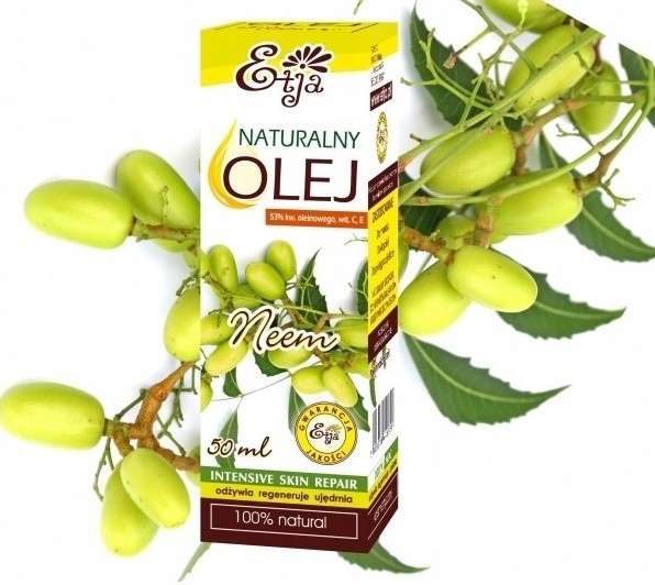 

Etja Olej Neem 50Ml Zmniejsza Objawy Egzemy