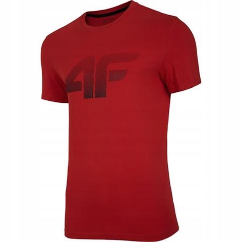 

4F T-shirt Koszulka NOSH4-TSM004 Czerwona M