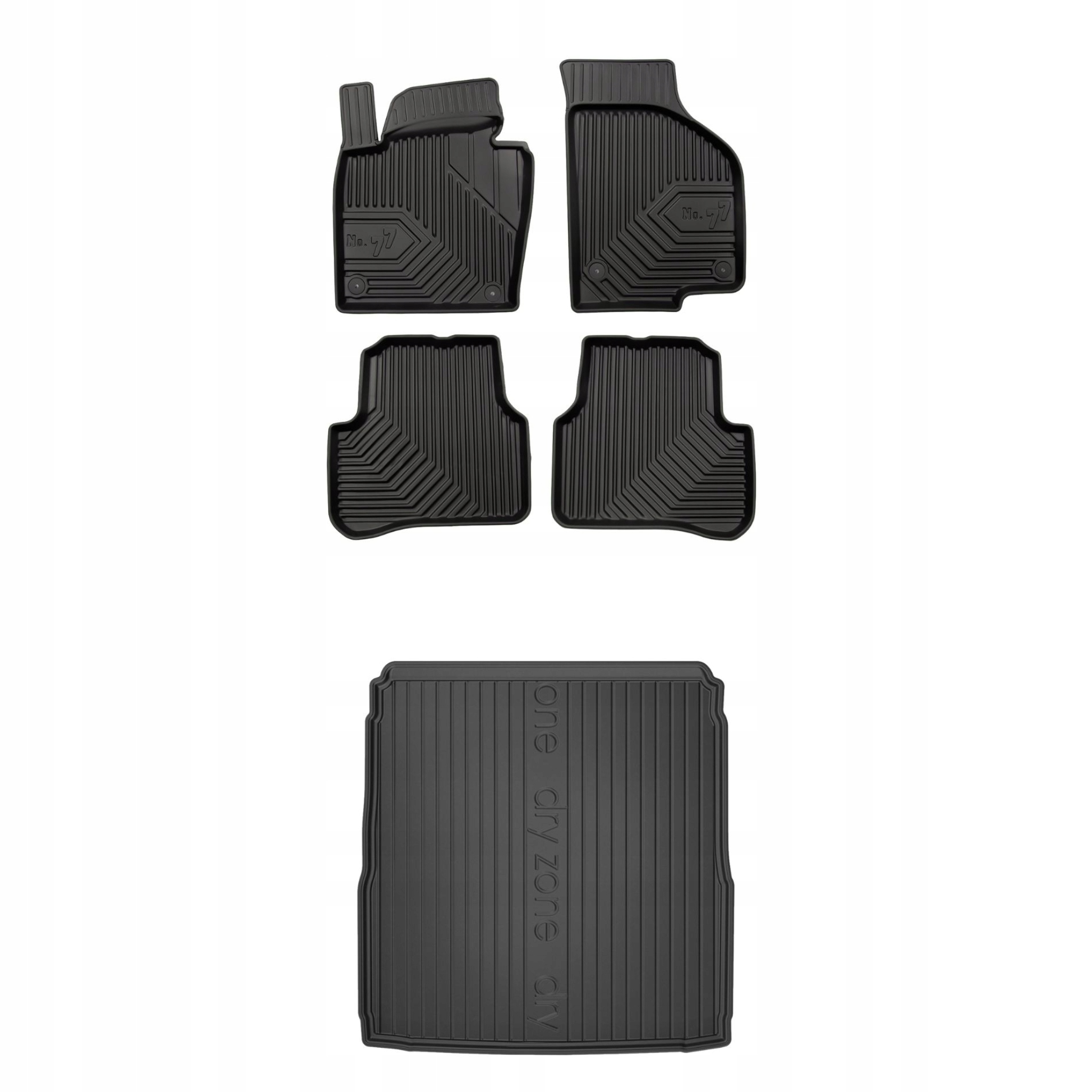 Sada gumových koberců a rohoží pro Vw Passat B7