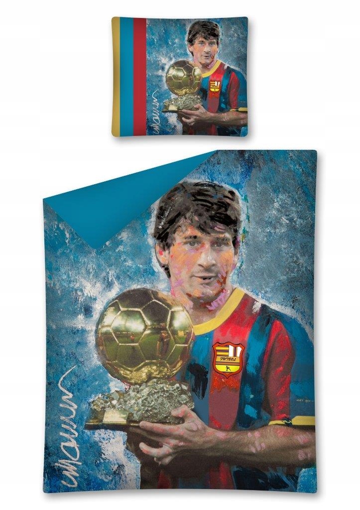 

135X200 Pościel Bawełniana Leo Messi Rysowany