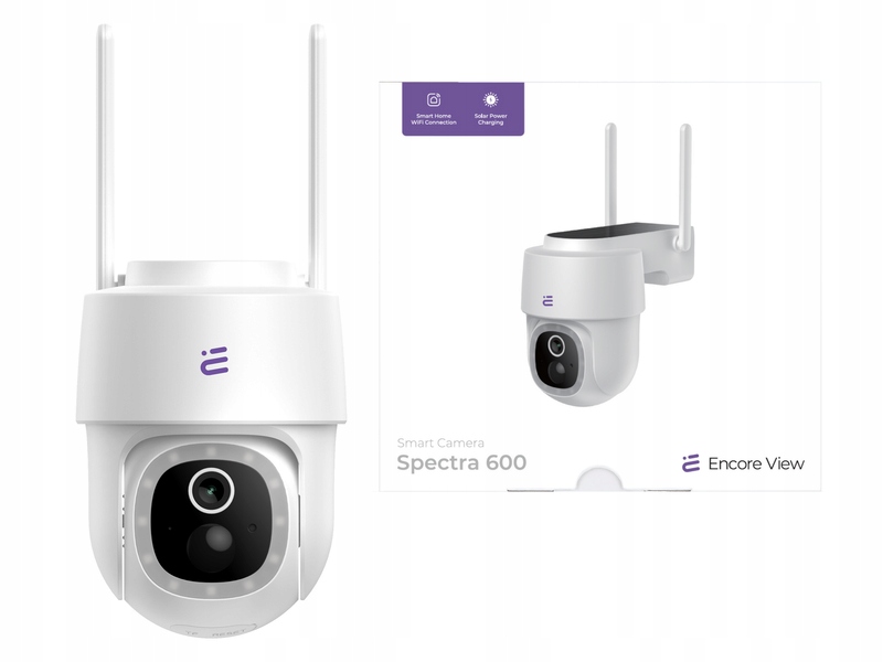 Kamera WiFi Ptz 4Mpx Fhd Night Vision IP65 Encore View Spectra 200