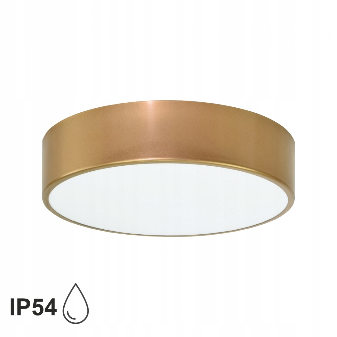 

Lampa sufitowa Plafon Cleo 300 IP54 Złoty