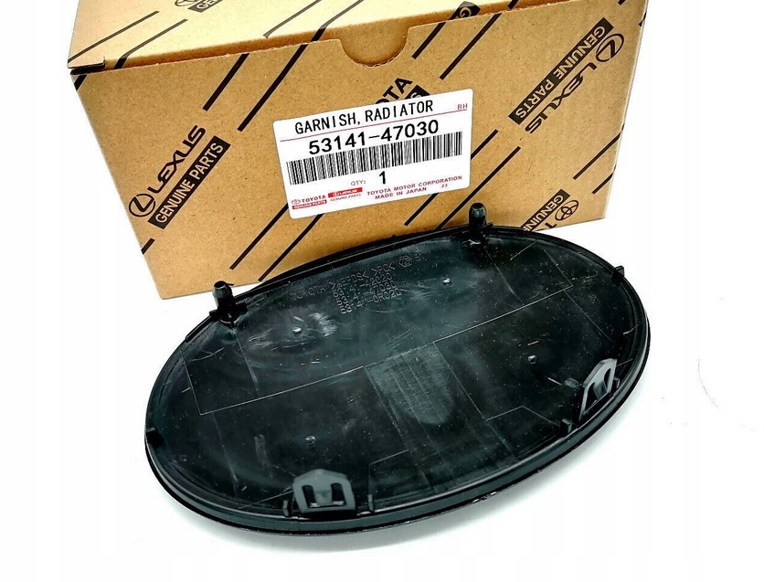 EMBLEMAT W GRILL POD RADAR TOYOTA PRIUS 16-RAV 4 17- 53141-47030 NOWY ! Marka Toyota
