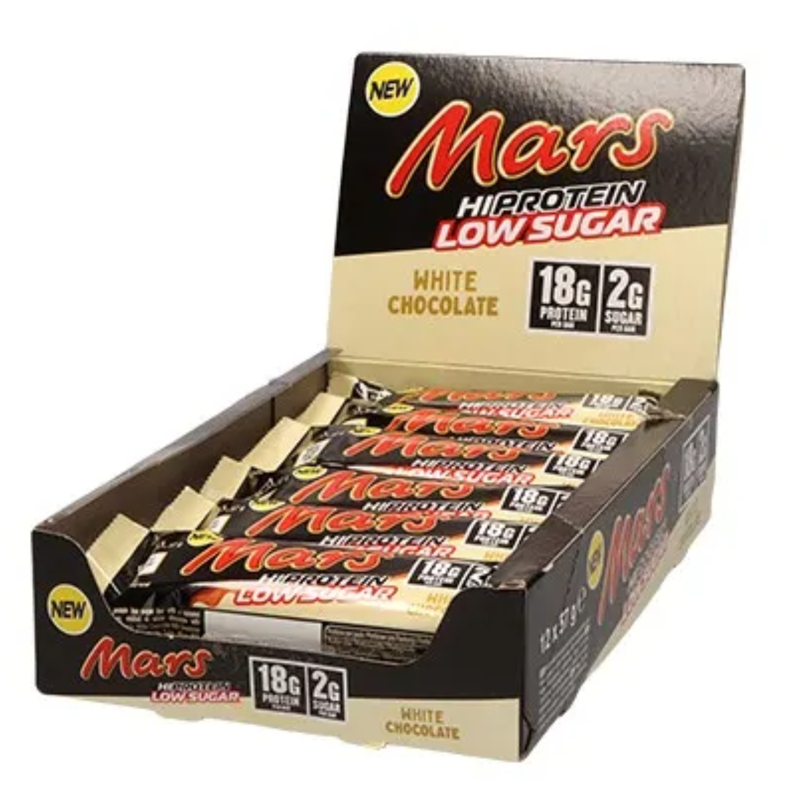Proteinová Tyčinka Mars Hi Protein 12x57 g Bílá Čokoláda Nízkocukrová Fit