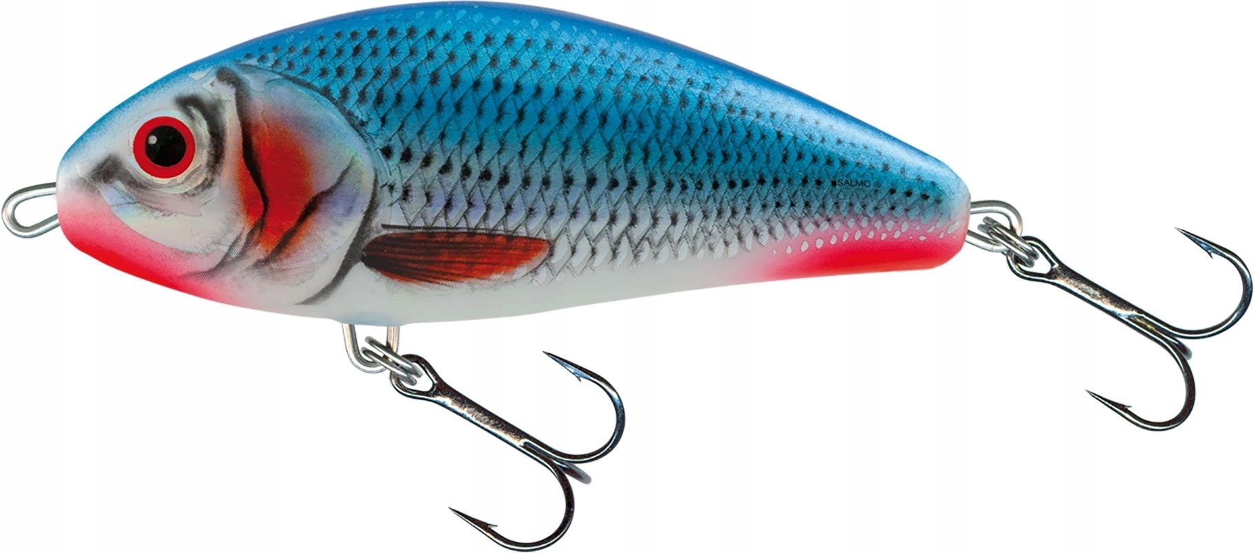 Wobler Salmo Fatso 10 cm tonący Bleeding Blue Shad
