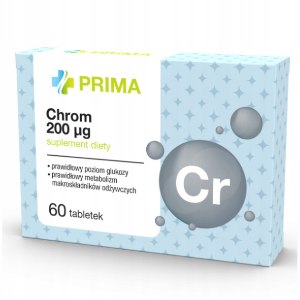 PRIMA Chróm 60 tab 200 µg