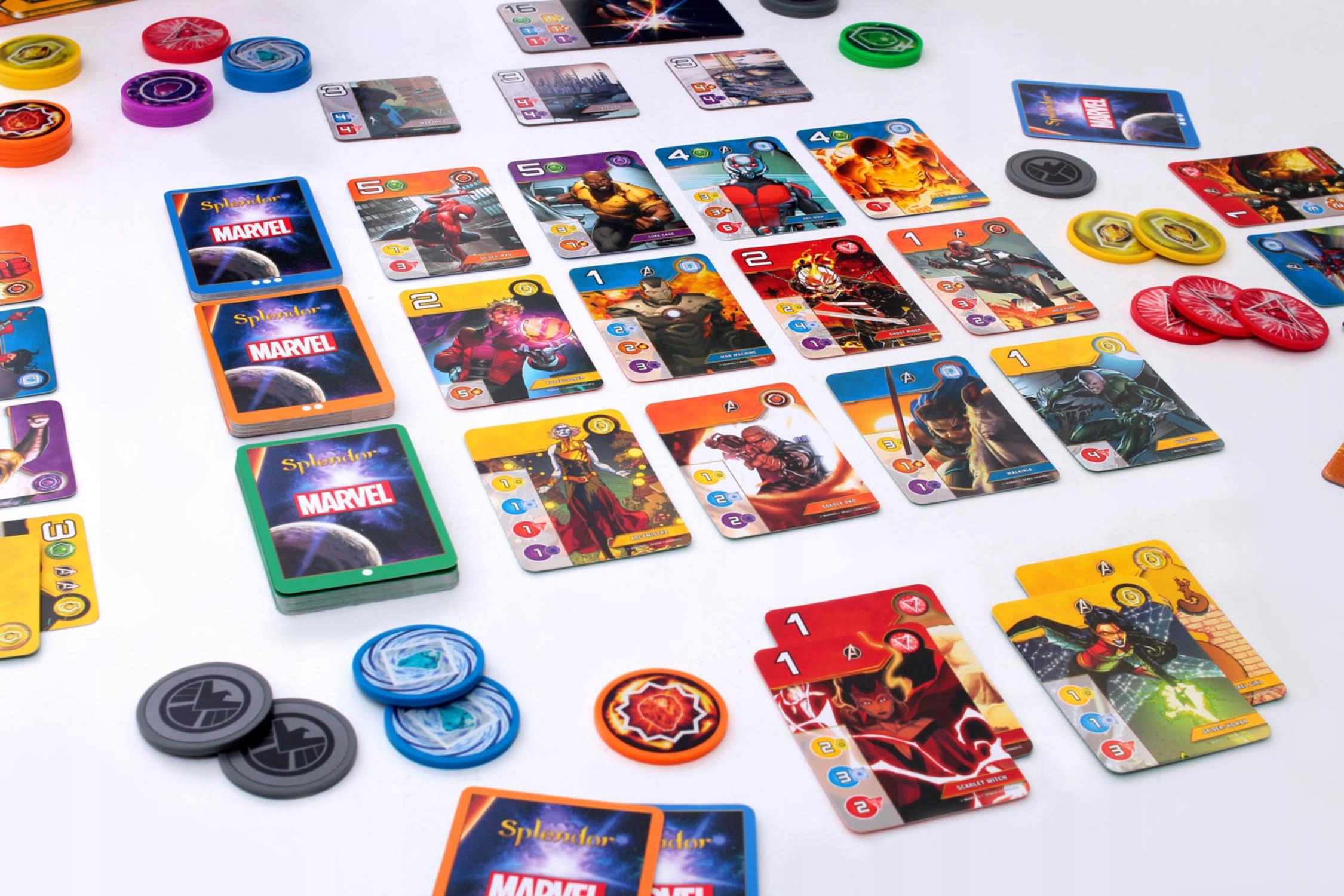 SPLENDOR MARVEL RODZINNA GRA PLANSZOWA REBEL Nazwa Splendor Marvel