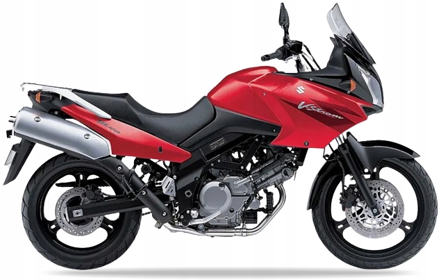 Samolepky Juula Pro Suzuki DL 650 V-strom 2006 Červené YU7