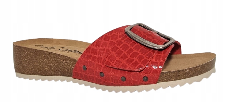 Carla Tortosa 26017 měkké nazouváky červené r37