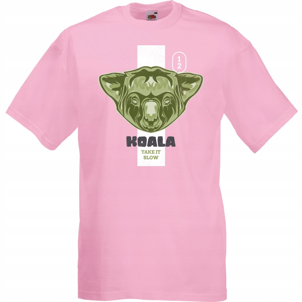 

Koszulka koala take it slow miś S różowa