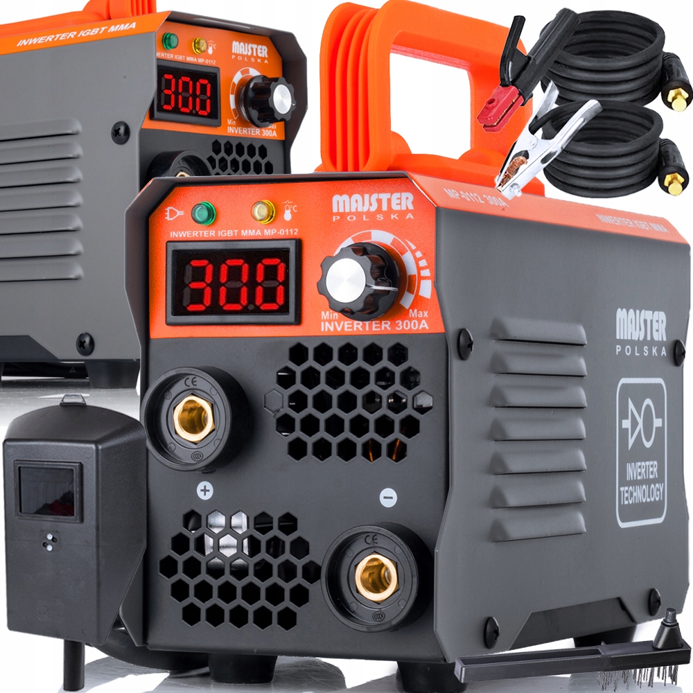 

Spawarka Inwertorowa Inwerterowa Mma Tig LCD 300A
