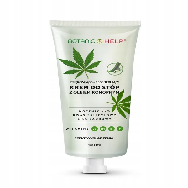 Botanic Help krem do stóp z olejem konopnym 100 ml