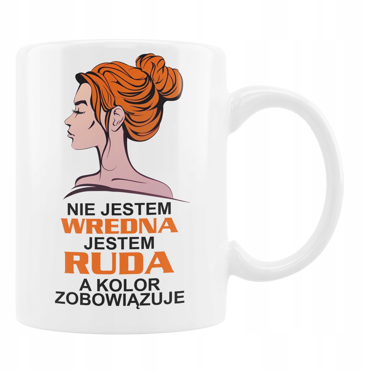 

Kubek Dla Niej Rudej Śmieszne Ruda Wredna