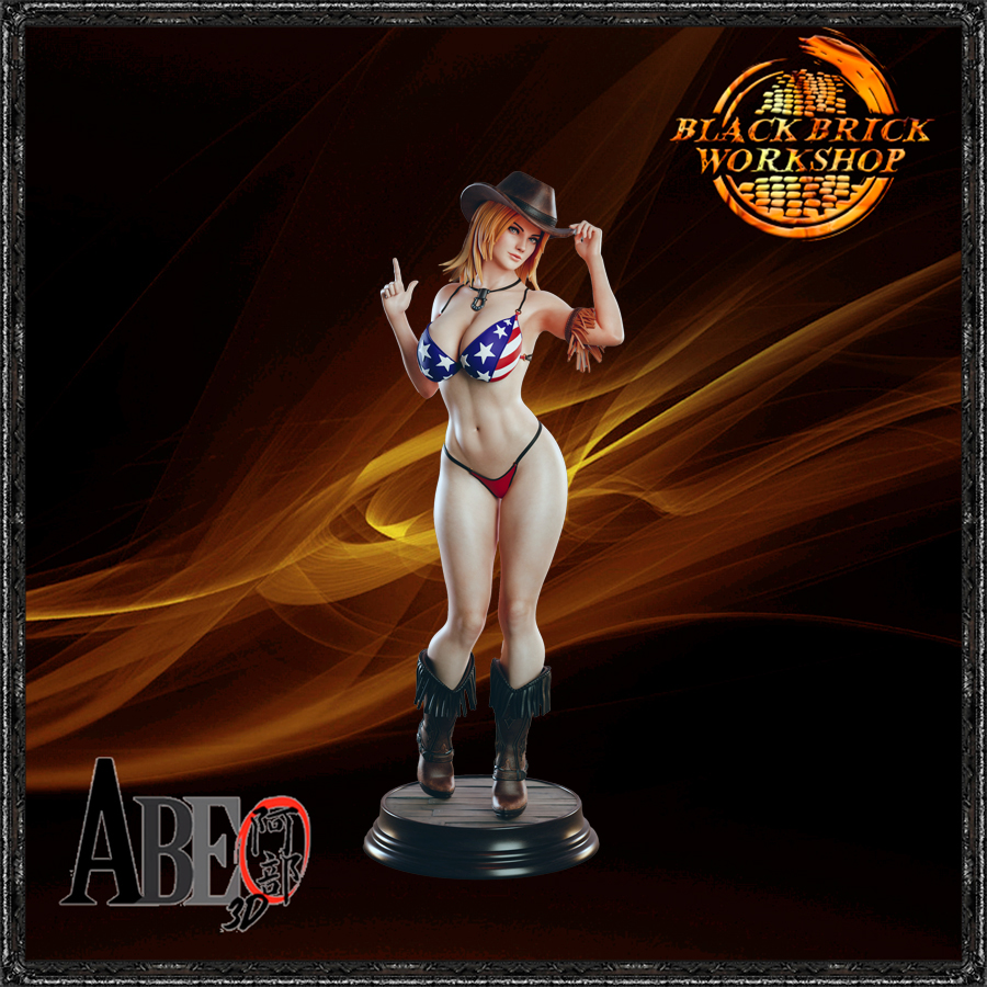 Tina Armstrong Neupravená Abe 3D 1/9 (200mm) Měřítko (sfw) 3D Tisk