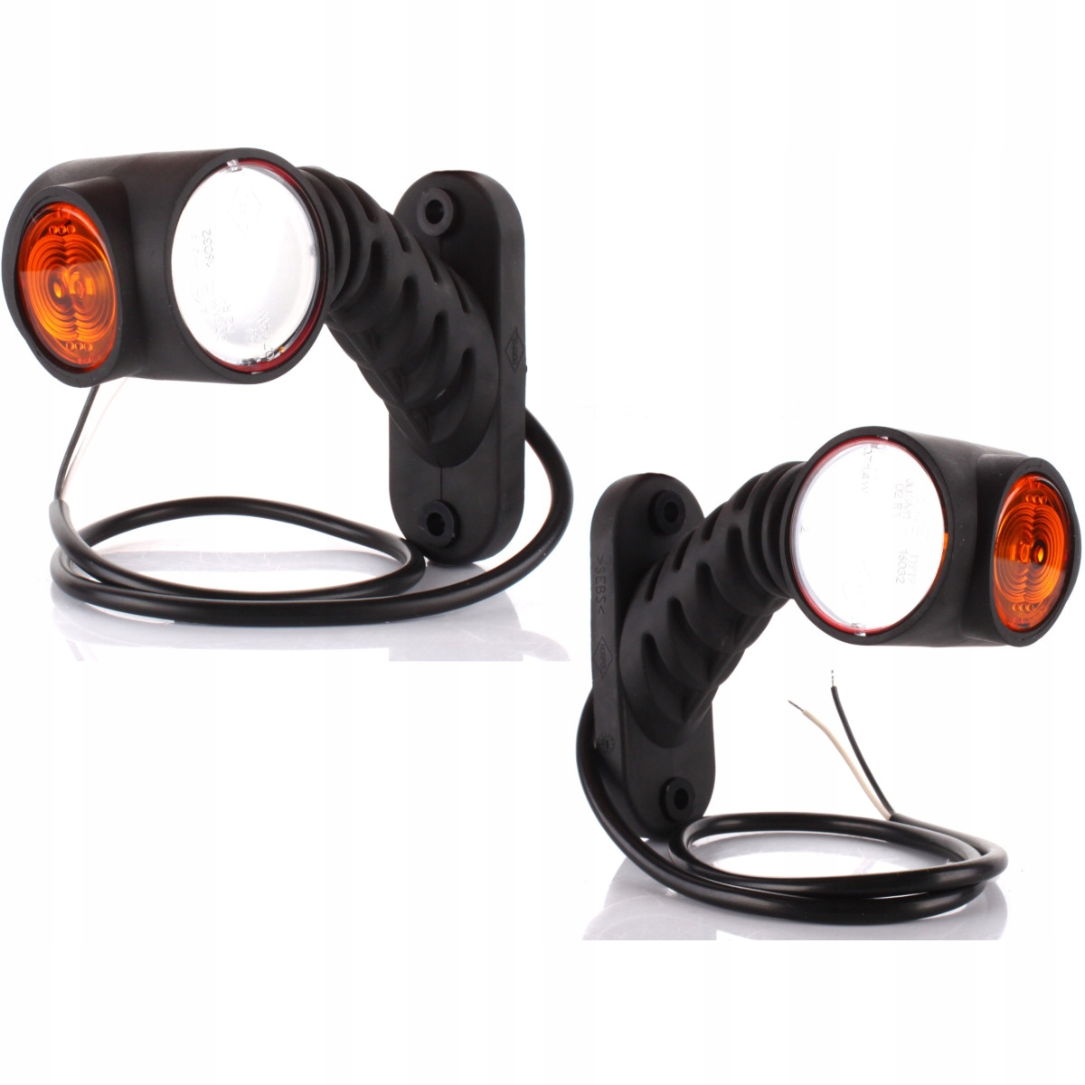 2036 - Лампа маркер левая правая пара 4 LED 12V 24V