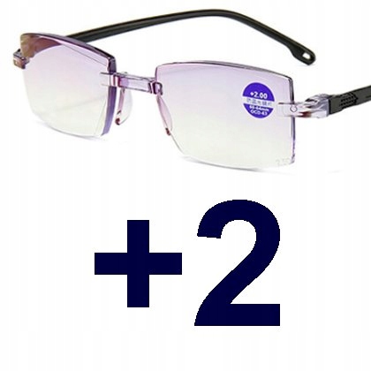 Okulary dwuogniskowe Do Komputera Dal 0 Bliż: +2