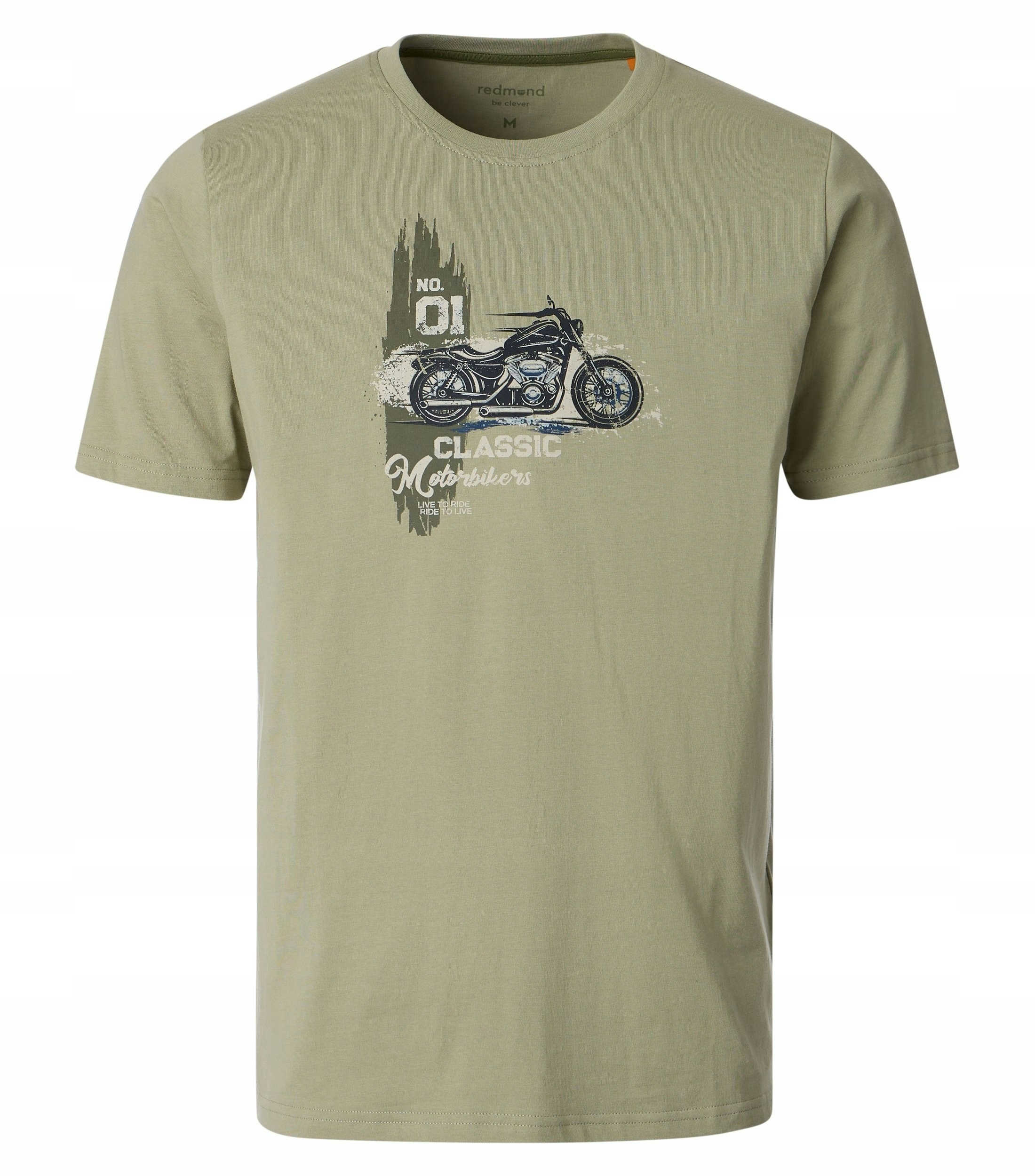 Redmond Velké Velikosti Tričko Bavlněné Tričko S Potiskem 5XL 152 cm