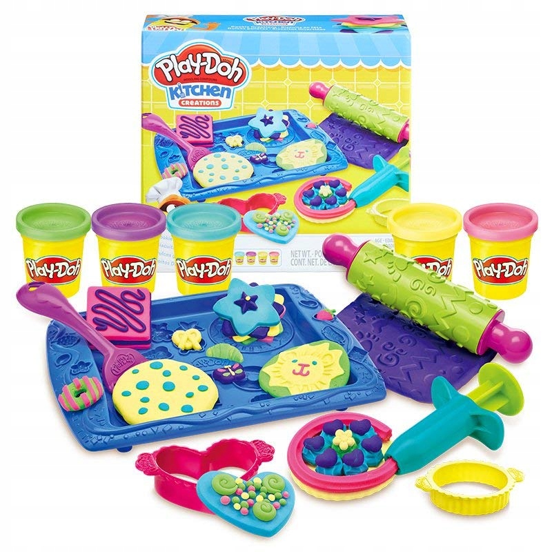 

Playdoh Słodkie Ciasteczka Ciastolina Kuchnia 5TUB