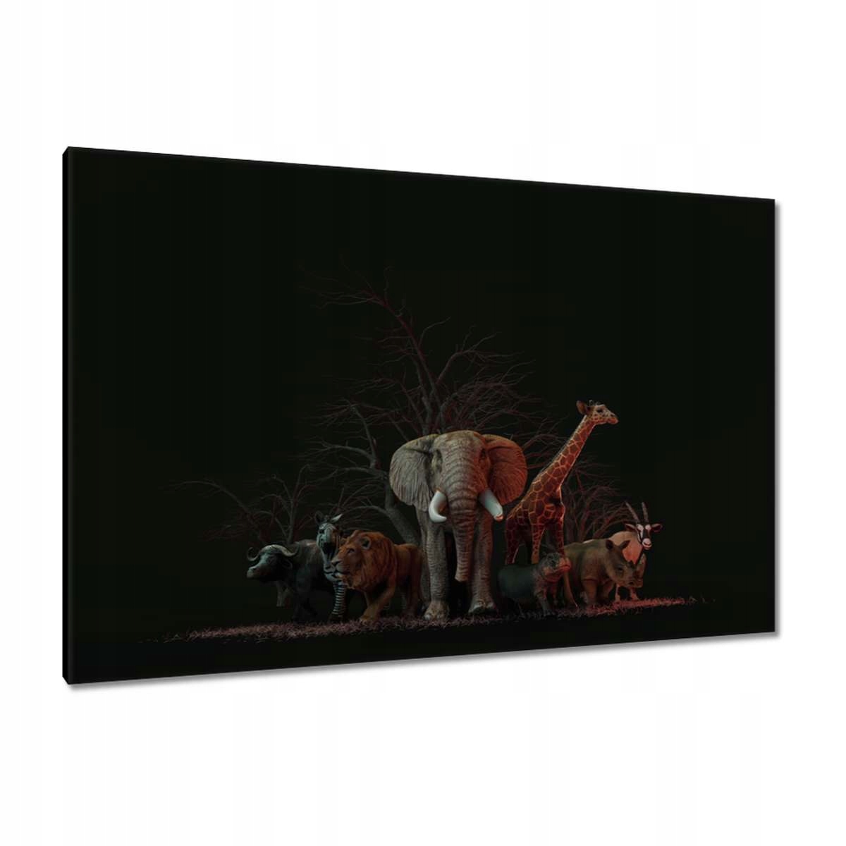Obrazy 120x80 Velká skupina zvířat zoo