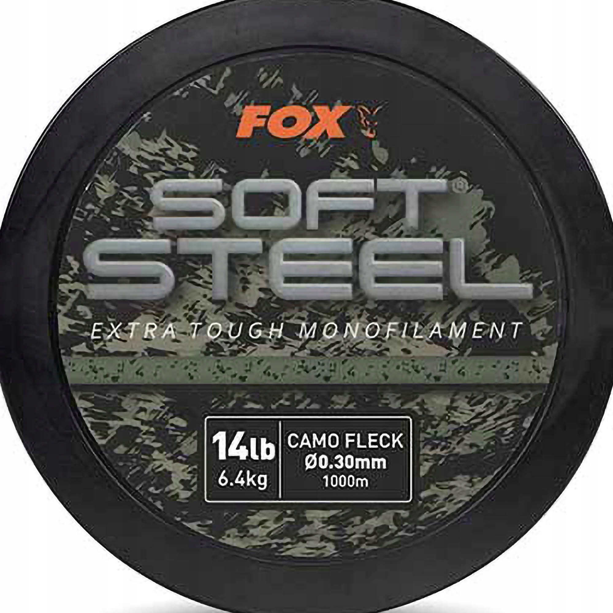Vlasec Fox Soft Steel Fleck Camo Mono 0.30 mm x 1000 m