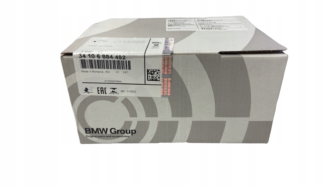 34106884492 - BMW OE гальмівні колодки передні