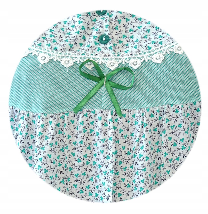 Koszula nocna damska z krótkim rękawem SENTINA bawełniana z haftem/koronką Marka Inna marka