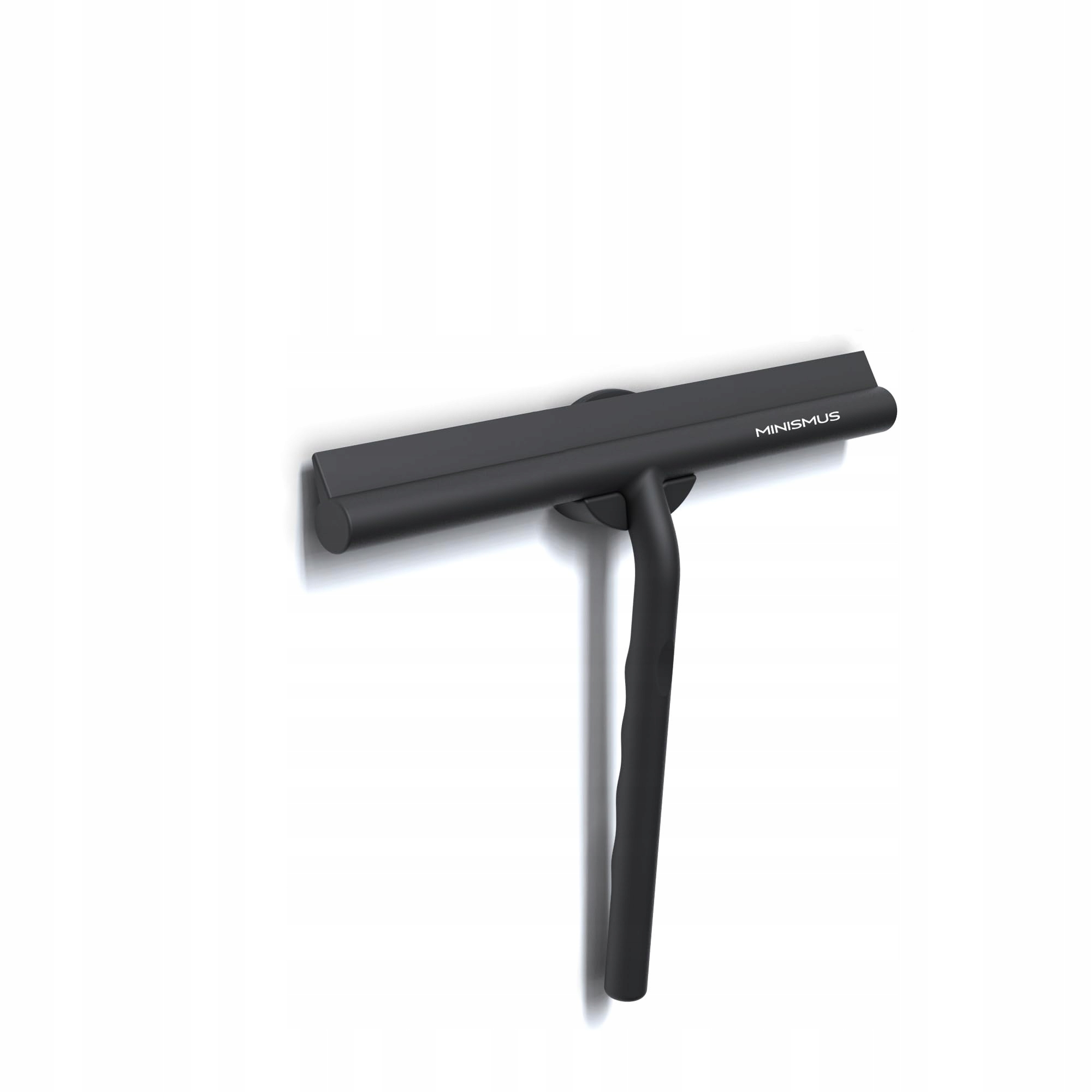 Stěrka na sprchové kouty Minismus černá 21 cm