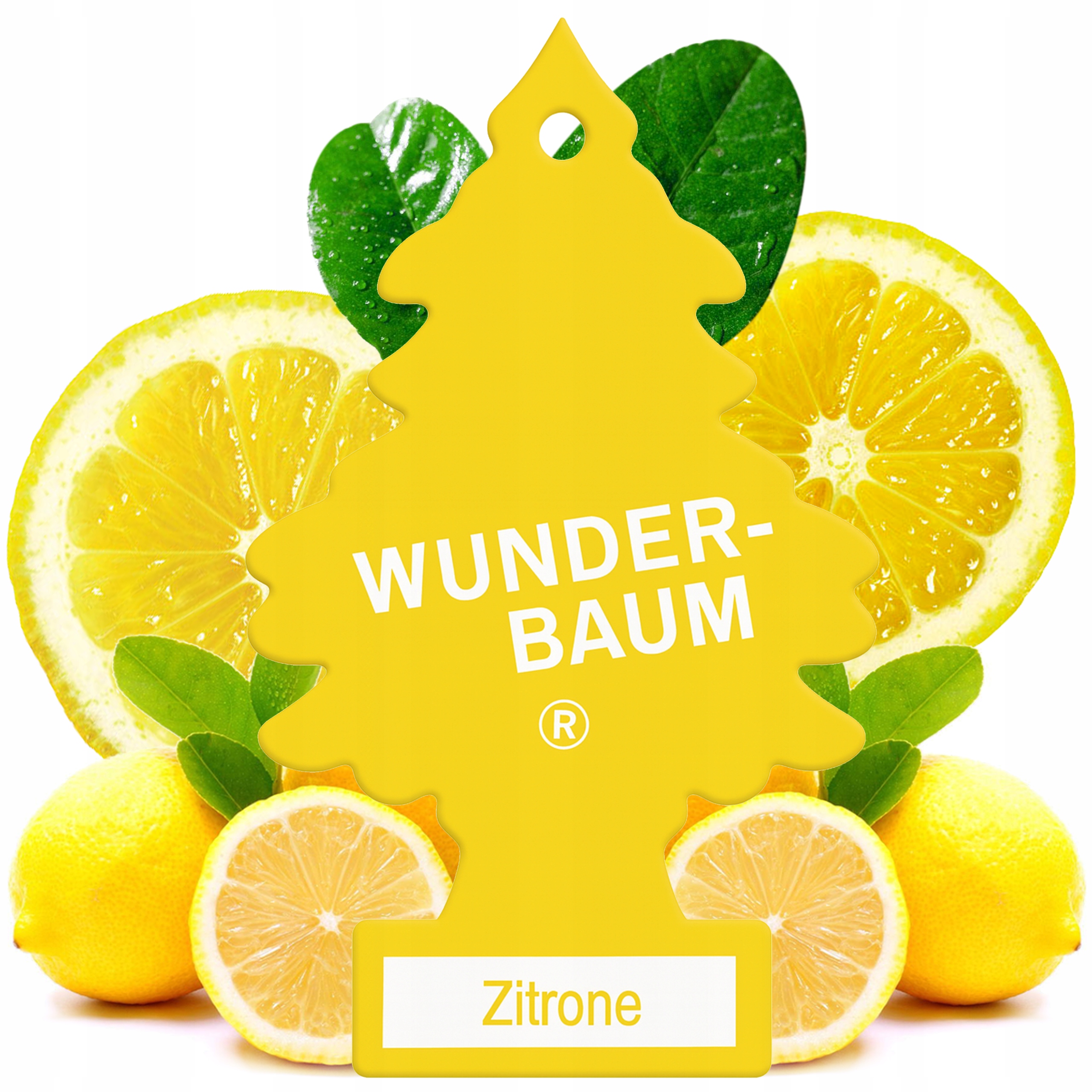 Choinka Cytryna Wunder Baum Cytrynowy Zapach Do Samochodu Auta Zawieszka