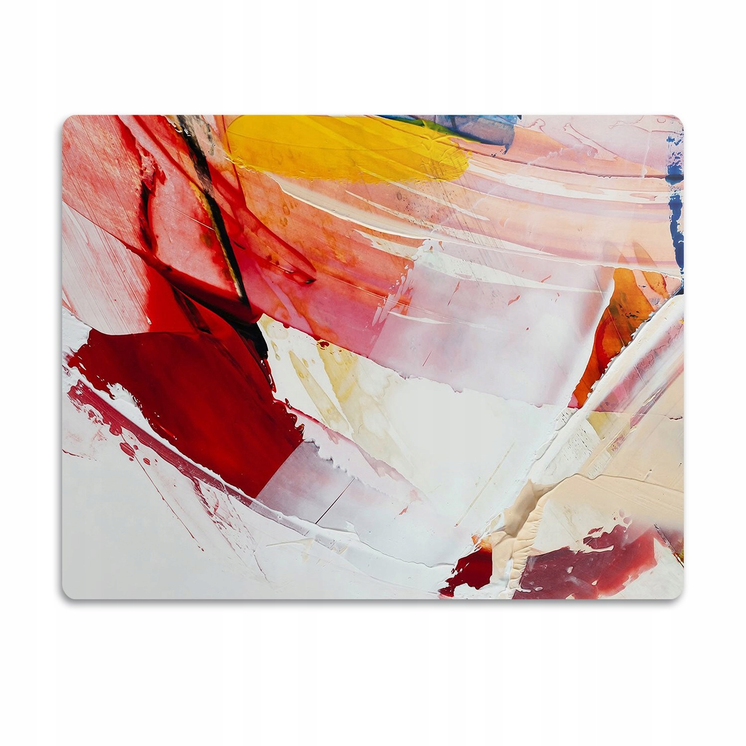 Levně Podložka pro psa pod misku Tonalne červená 60x40 cm