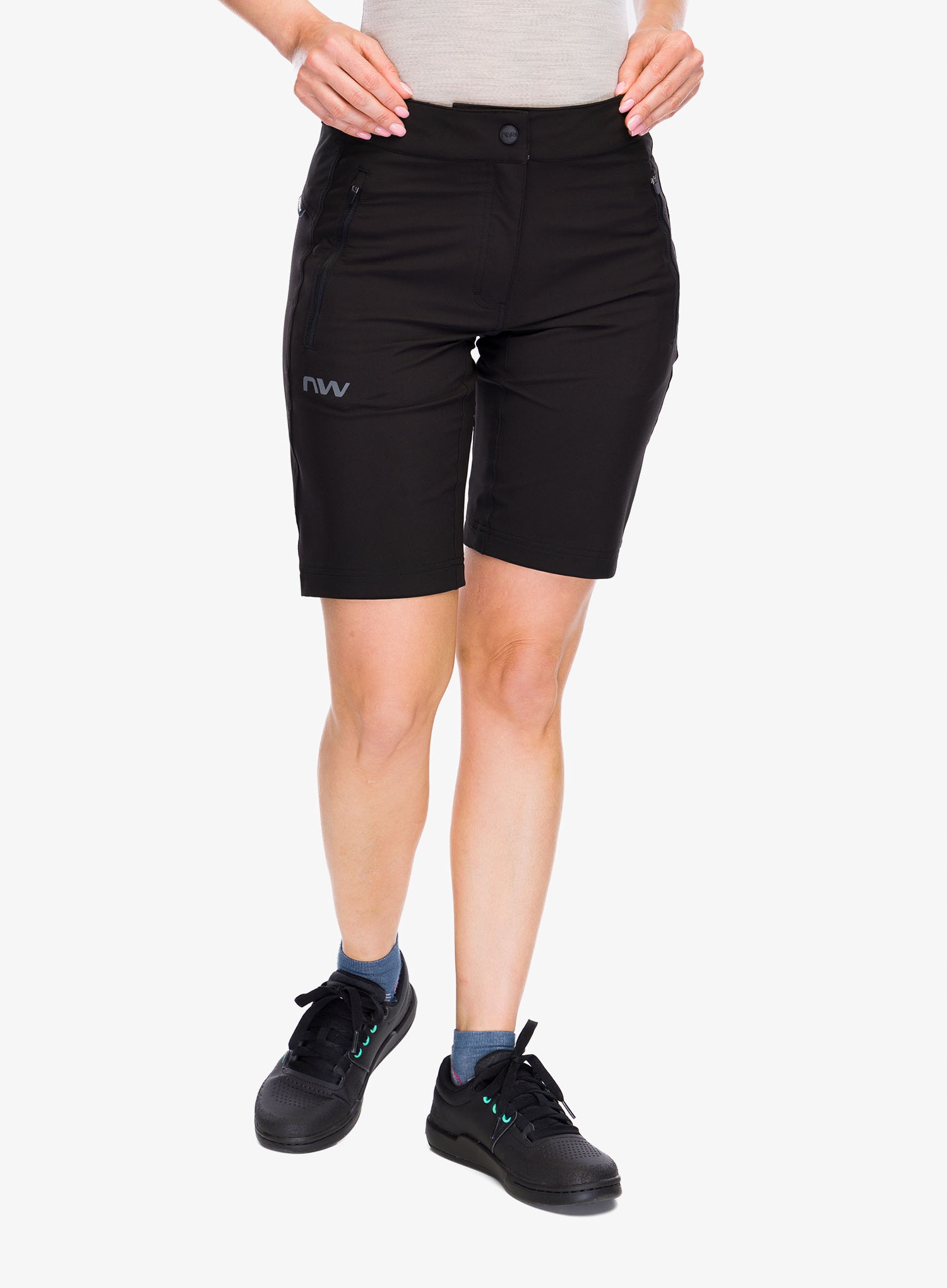 Dámské cyklistické šortky Northwave Escape 2 Baggy černá S