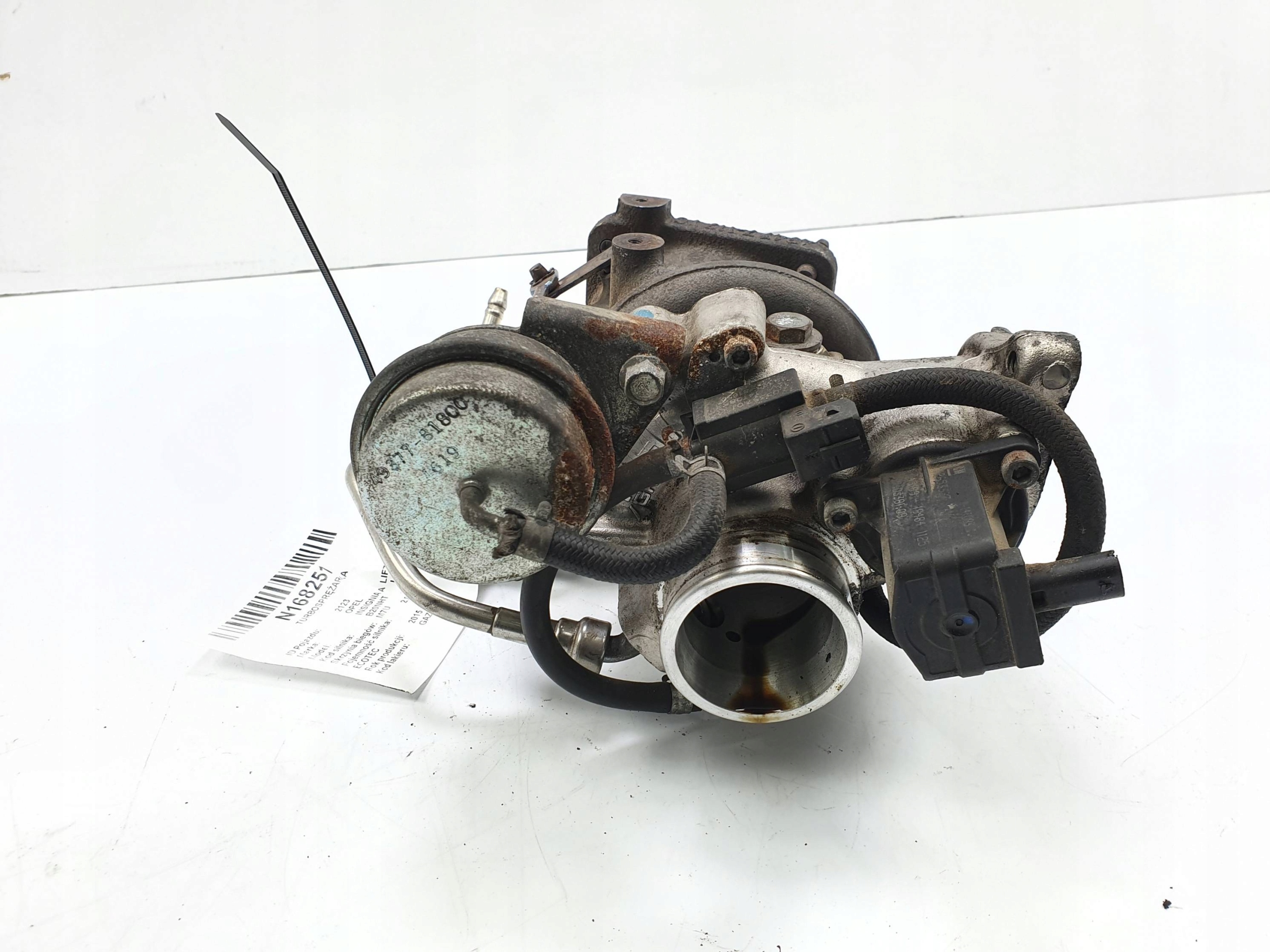 turbo 12663028 OPEL INSIGNIA A LIFT