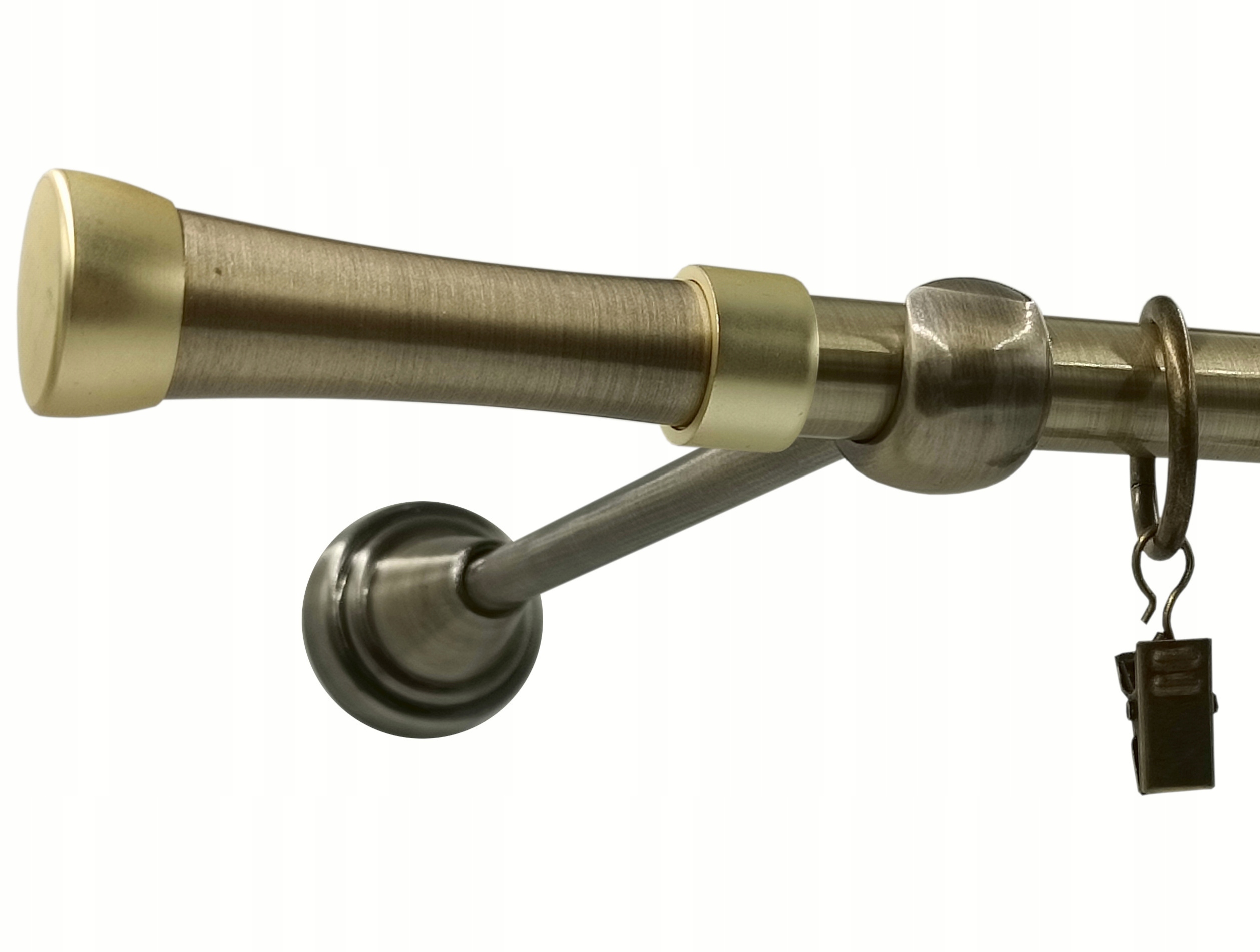 Garnýž Jednoduché Zlato 16 mm Light Salerno 320 cm