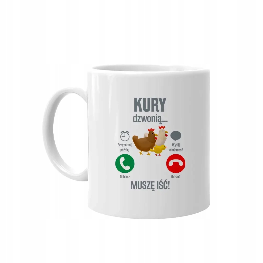 

Kury Dzwonią Muszę Iść Kubek Hodowca Kur