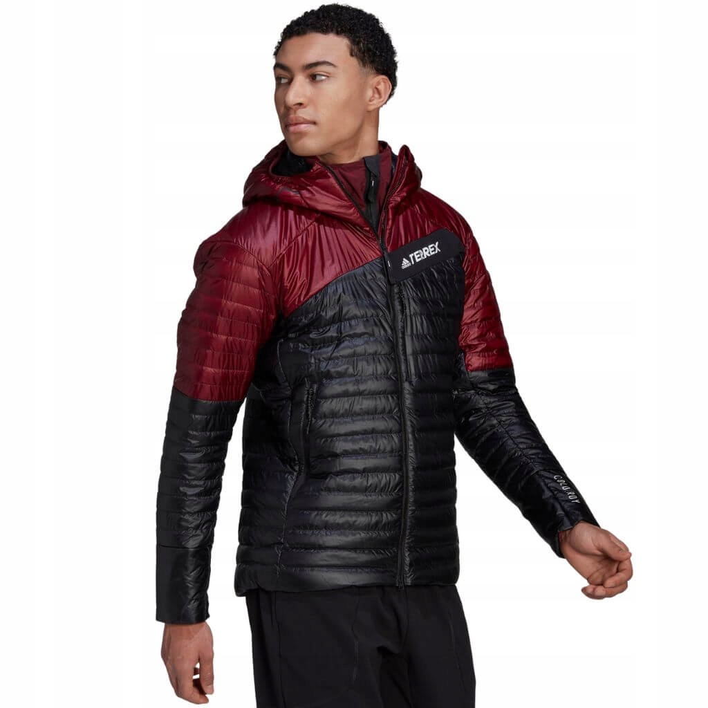 Adidas Terrex pánská péřová bunda Techrock Cold.rdy lehká Primaloft S