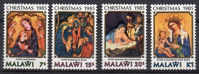 Malawi 1985 Mi 457-460 Czyste **