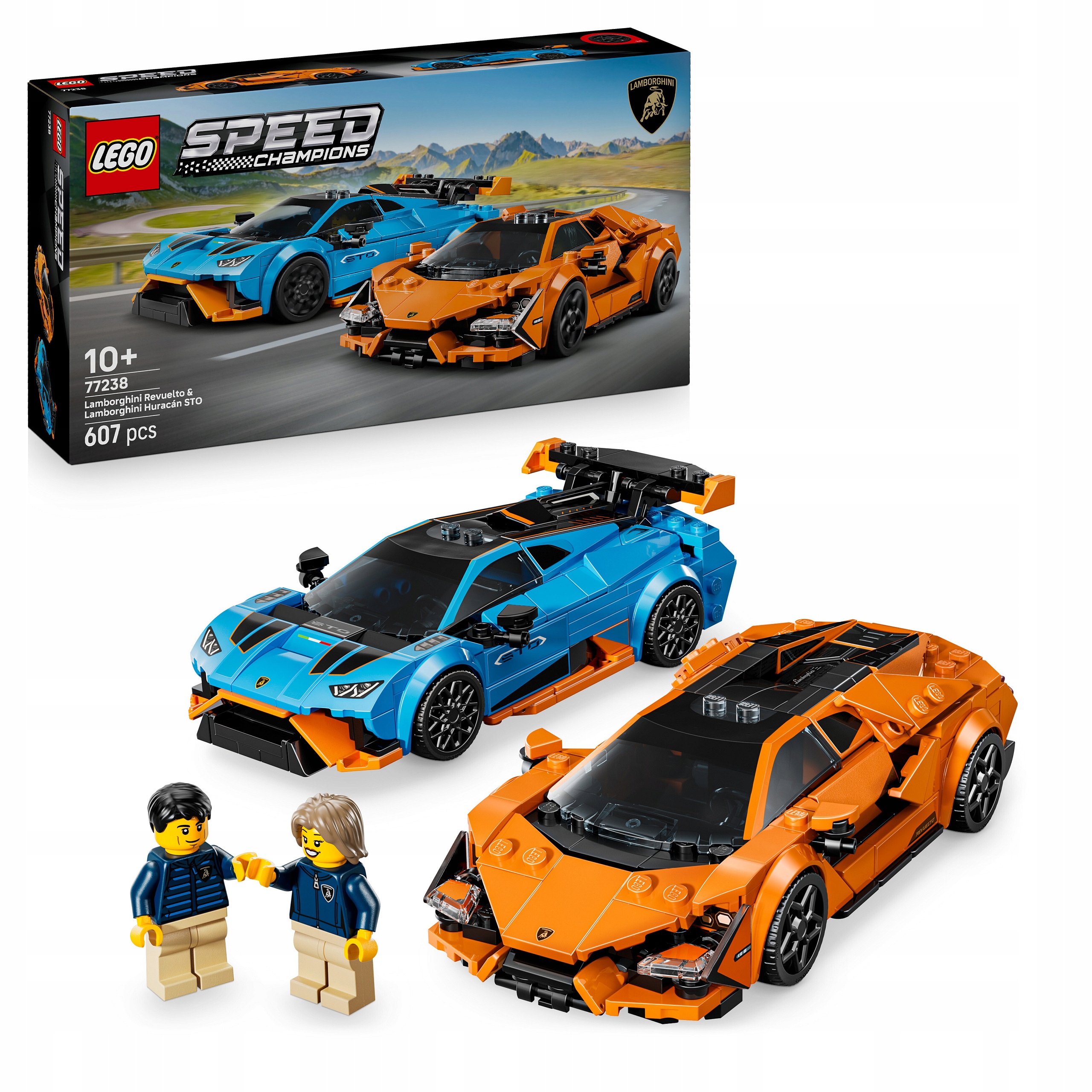 Lego Speed Champions 77238 Lamborghini Revuelto a Huracán Sto
