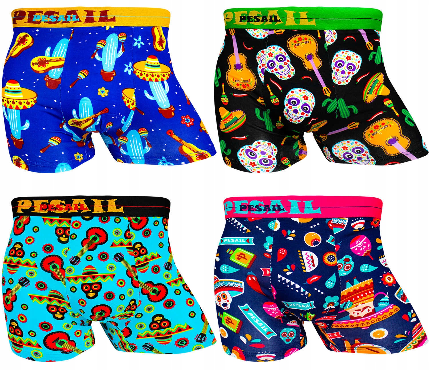 

Bokserki Męskie Majtki Bawełniane 4-pak