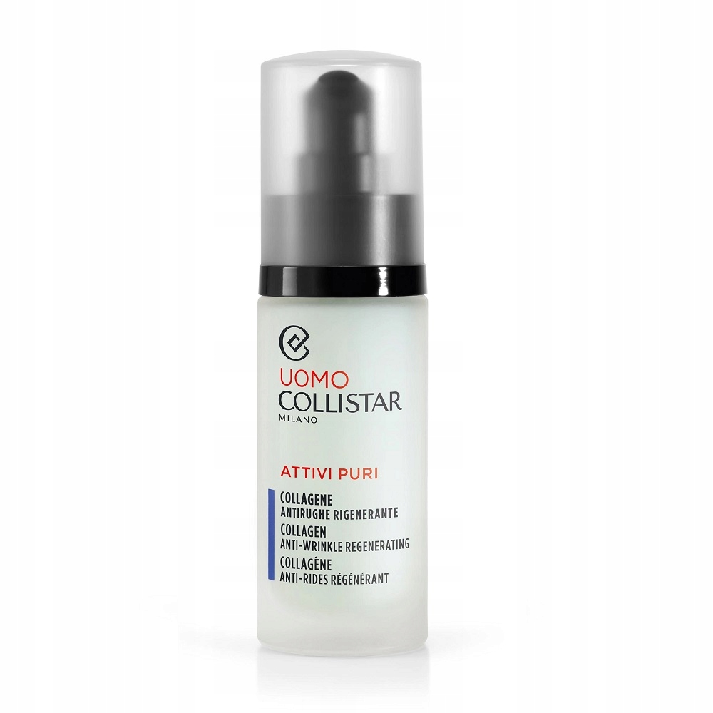 Collistar Uomo Attivi Puri koncentrát proti vráskám s kolagenem 30 ml