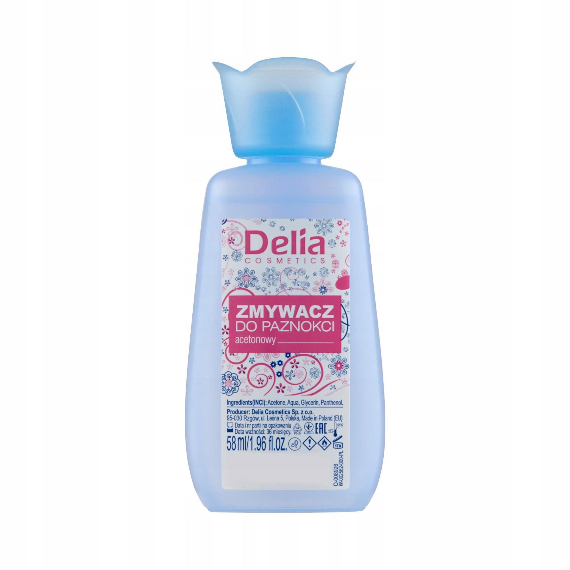 

Delia Zmywacz do paznokci acetonowy 58 ml