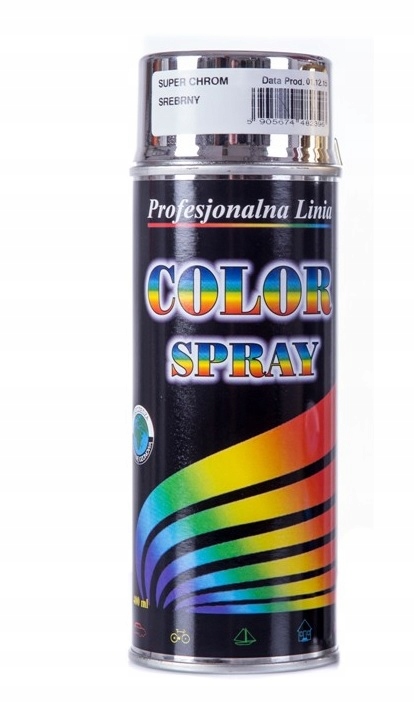 

Spray Lakier Farba Chrom Srebrny 400 ML