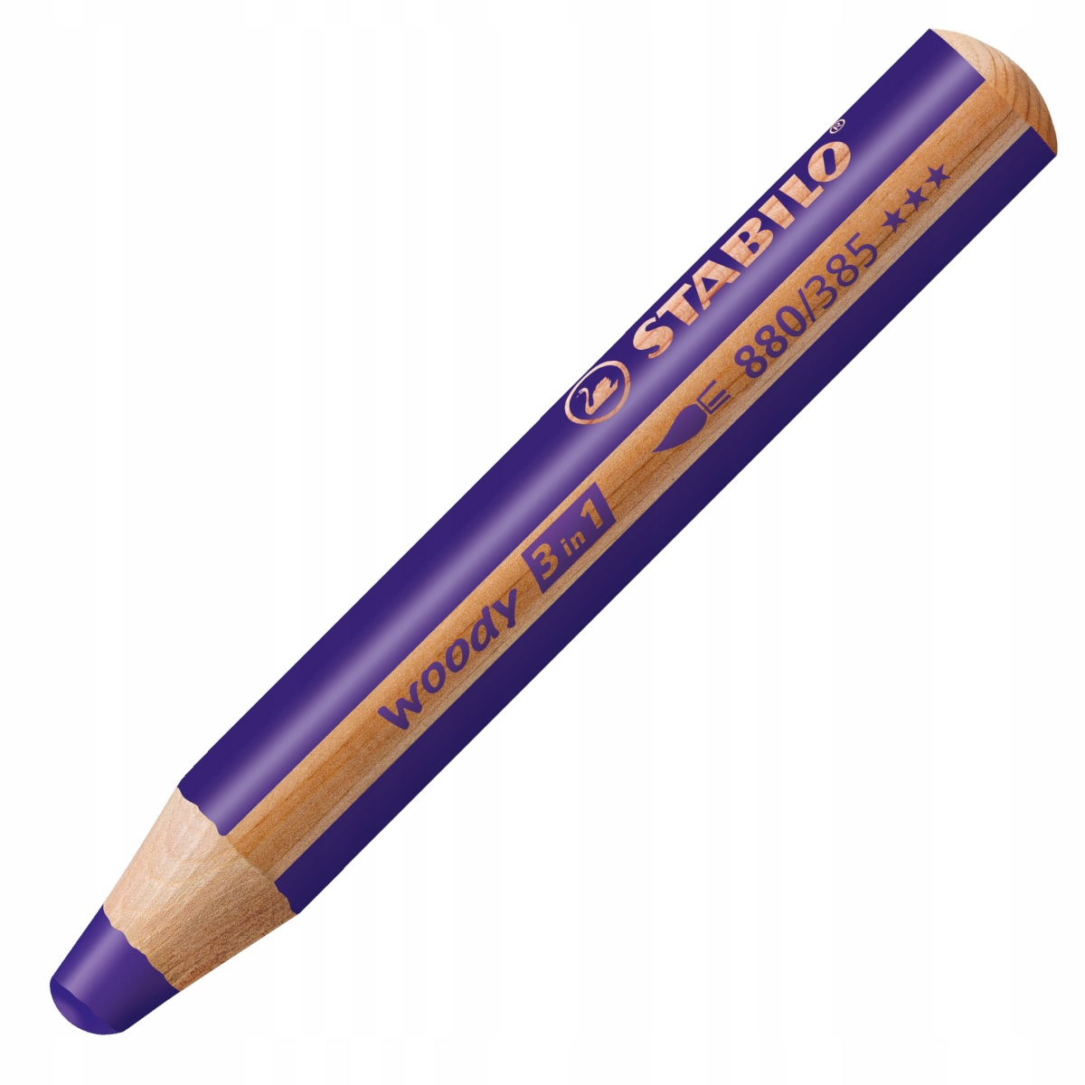 

Kredka Gruba XXL Stabilo Woody 3w1 Fiolet 880/385
